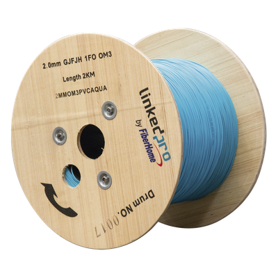 Fibra Óptica Multimodo OM4, 2 mm, Simplex, Tight Buffer (900 micras), Precio Por Metro, (Hasta 2000 Metros en un Solo Tramo de Cable) - Imagen 4
