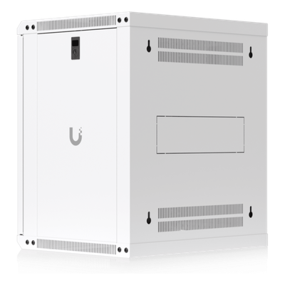 UACC Rack Cabinet 12U (550x 450 mm) - Gabinete Cerrado para Montaje en Pared con Puerta Frontal Perforada, Totalmente Ensamblado con Ventiladores Integrados y Paneles Removibles - Imagen 4
