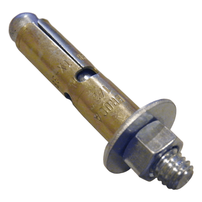 Taquete TX de 1/4" x  2 1/2"  (6.5 x 63 mm).