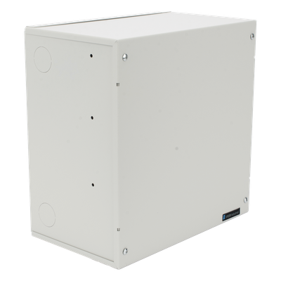 Gabinete Metálico de Resguardo para DVR compatible con HiLook TURBO DVR-104G-M1/T + PS-12-DC-4C - Imagen 4