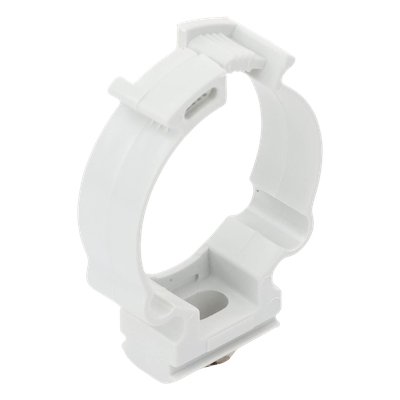 Soporte de collar (Abrazadera), PVC Auto-extinguible, cerrado para tubería de 32 mm - Imagen 5
