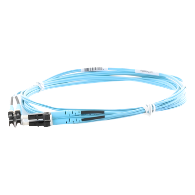 Jumper de Fibra Optica Multimodo 50/125 OM3, LC-LC Duplex, OFNR (Riser), Color Aqua, 3 Metros (9.84 Pies) - Imagen 5