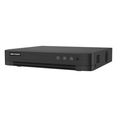 DVR 8 Canales TURBOHD + 4 Canales IP / 5 Megapixel Lite - 3K Lite / Audio Bidireccional /ACUSENSE (Evista falsas alarmas) / 1 Bahía de Disco Duro / Salida de Video en Full HD
