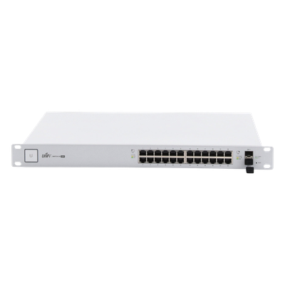 Switch PoE UniFi capa 2 Administrable de 26 puertos Gigabit (24 eth PoE y 2 SFP) 802.3 af/at / Pasivo 24V, 500 Watts, throughput de 38.69 Mpps - Imagen 7