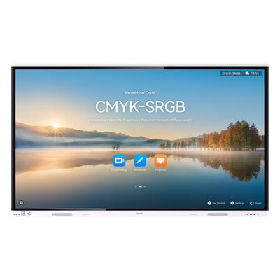 Pantalla Interactiva IdeaHub Board 3 PRO de 65" para Colaboración Inteligente, 4K, Harmony OS, Wi-Fi 6
