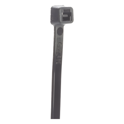 Cincho STRONGHOLD, 370 mm largo x 4.8mm ancho, Tensión 50 lb (222 N) Nylon 6,6 Color Negro, Paquete de 100 Piezas - Imagen 3
