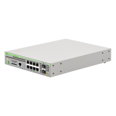 Switch PoE+ Administrable CentreCOM GS970M, Capa 3 de 8 Puertos 10/100/1000 Mbps + 2 SFP Gigabit, 124 W - Imagen 6