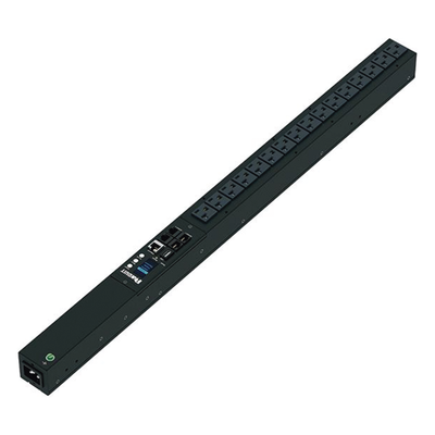 PDU Monitoreable (MI) para Distribución de Energía, Enchufe de Entrada NEMA 5-15P, Con 16 Salidas NEMA 5-20R, de Instalación Vertical, 120 Vca, 15 Amp - Imagen 6