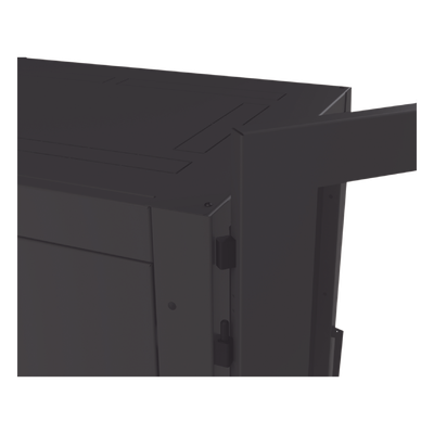 Gabinete Profesional para Telecomunicaciones de 24UR, 600 mm de Ancho x 1000 mm de Profundidad, Se envía el Gabinete Armado. - Imagen 11