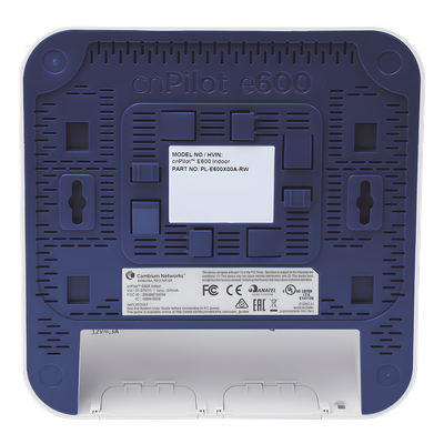 2.13 Gbps / Access Point cnPilote e600 Indoor / Alta cobertura y estable en ambiente saturados usuarios / Doble banda/ MU-MIMO 4X4 / Antena Omnidireccional / 512 Usuarios - Imagen 4