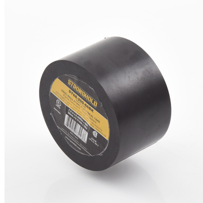 Cinta Eléctrica STRONGHOLD Para Aislar, de PVC, Trabajo Pesado Eléctrico (UV, abrasión, aceite, corrosión), Grosor 0.21 mm (8.5 mil), Ancho 50 mm, y 20 m Largo, Uso Int./Ext., Color Negro. Superior a cinta Super 33 - Imagen 3