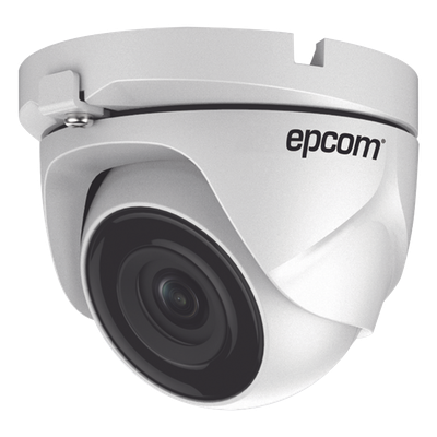 Turret TURBOHD 2 Megapixel (1080p) / METÁLICA / Gran Angular 103° / Lente 2.8 mm / IR EXIR 20 Mts / Exterior IP66 / TVI-AHD-CVI-CVBS / dWDR