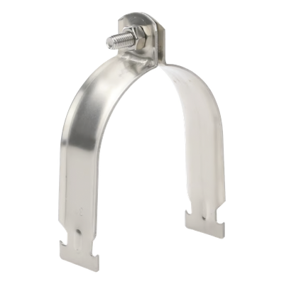 Abrazadera de Acero Inoxidable  de 3" Para Unicanal Tipo Strut