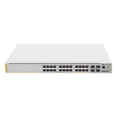 Switch PoE+ Administrable CentreCOM GS970M, Capa 3 de 24 Puertos 10/100/1000 Mbps + 4 SFP Gigabit, 370 W - Imagen 5