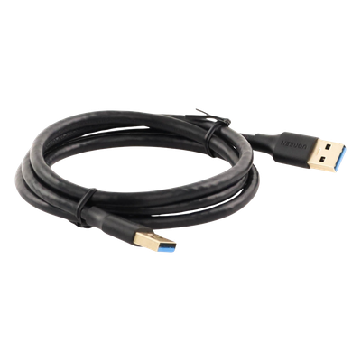 Cable USB-A 3.0 a USB-A 3.0 / 1 Metro / Macho a Macho / Conector Niquelado / Núcleo de Cobre Estañado / Blindaje Múltiple / Velocidad 5Gbps / No Requiere Controlador / Compatible con USB2.0 Y USB 1.1 - Imagen 4