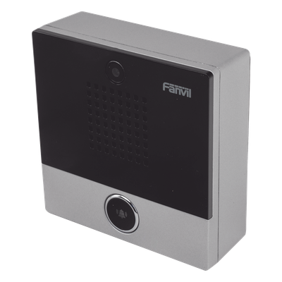 Mini video Intercomunicador para hotelería y hospitales, con diseño elegante, PoE, cámara 1Mpx, 1 botón, 1 relevador integrado de salida y entrada. - Imagen 3