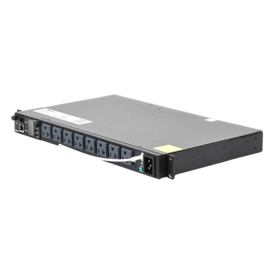PDU Switchable y Monitoreable por Toma (MS) para Distribución de Energía, Enchufe de Entrada NEMA 5-15P, Con 8 Salidas 5-20R, Horizontal 19in, 120 Vca, 15 Amp, 1UR - Imagen 4