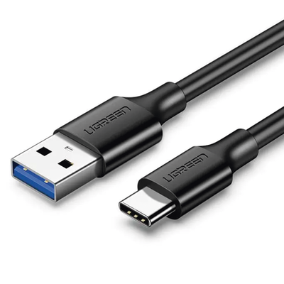 Cable USB-A a USB-C | 2 Metros | Carga y Sincronización de Datos | Carga Rápida 60W | Datos 5 Gbps | QC 3.0/2.0 | FPC | AFC | Protección Integrada | Duradero y Flexible| Caja ABS | Cubierta de TPE | Color Negro. - Imagen 4