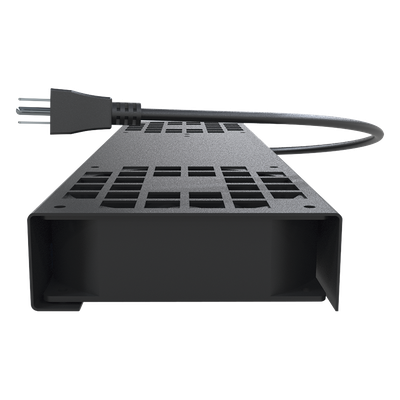 Kit de 2 Ventiladores (12 x 12 cm) con 3 Tomas de Corriente 110 Vca/50 Hz con Clavija - Imagen 3