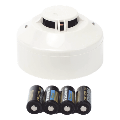 Detector fotoeléctrico de humo inalámbrico direccionable con base incluida, para red mallada SWIFT - Imagen 6