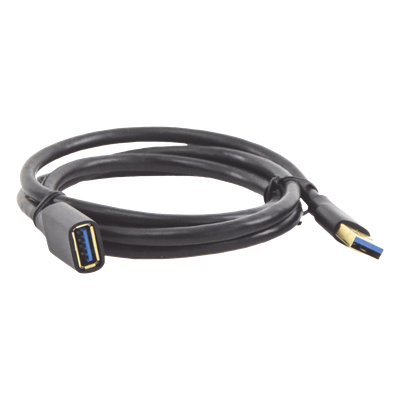 Cable Extensor USB 3.0 / 1 Metro / Macho-Hembra / 5 Gbps / Ultra Durabilidad / Núcleo de cobre estañado 28/22 AWG / Blindaje interior múltiple / Ideal para teclado, mouse , etc. - Imagen 3