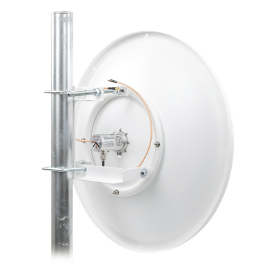 Antena Direccional de alto rendimiento / diámetro de 60 cm / 4.9-6.4 GHz / Ganancia 30 dBi / SLANT de 45 ° y 90 ° / Ideal para 30 km / Conector N-Hembra / Montaje y jumpers incluidos. - Imagen 6