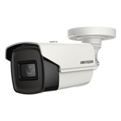 Bala TURBOHD 4K (8 Megapixel) / Gran Angular 102º / Lente 2.8 mm / Exterior IP67 / IR EXIR 60 mts / dWDR