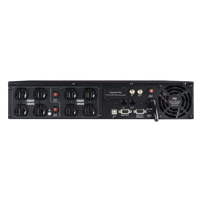 UPS de 1500 VA/900 W, Topología Línea Interactiva, Entrada 120 Vca NEMA 5-15P, Torre o Rack 2 UR, Con 8 Tomas NEMA 5-15R - Imagen 3