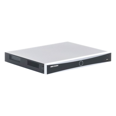 NVR 12 Megapixel (4K) / 16 Canales IP / 16 Puertos PoE+ / Reconocimiento Facial / AcuSense (Evita Falsas Alarmas) / 2 Bahías de Disco Duro / Switch PoE 300 mts / HDMI en 4K / Alarmas I/O / 300 Metros PoE Modo Extendido - Imagen 6