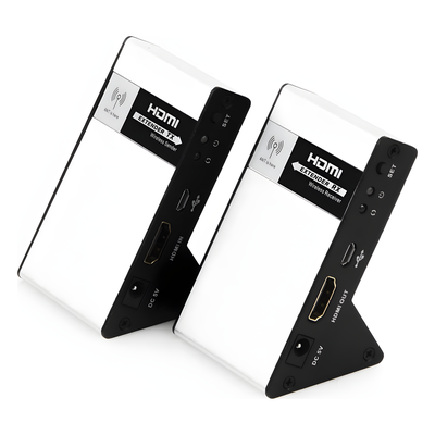 Kit Extensor Inalambrico de HDMI (Cero Cables) / Soporta 4K a 30 Metros de Distancia / Cero Latencia / 60 G / Libre de Interferencias y Seguridad Estable / Multiples Usos - Imagen 9