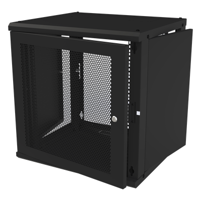 Gabinete de Pared Fijo, Puerta Perforada, Rack 19in, de 12 Unidades de Rack - Imagen 3