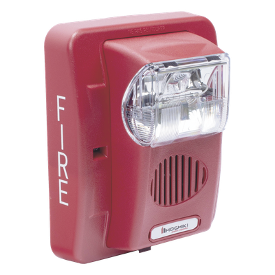 Sirena Estrobo, 12 Vcd, Multi-Candela 15 hasta 110 cd, Montaje En Pared, Color Rojo, Serie HEC3 (0500-05980) Hochiki - Imagen 3