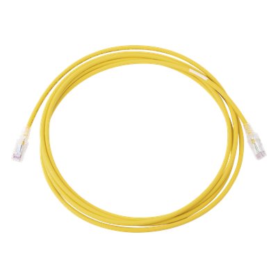 Patch Cord MC6 Modular Cat6 UTP, CM/LS0H, 3.05 Metros (10 Pies), Color Amarillo