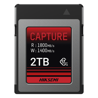 Memoria CFexpress Tipo B / 2 TB / 1800 MB/s Lectura / 1600 MB/s Escritura / Video 8K / PCIe Gen 3×2