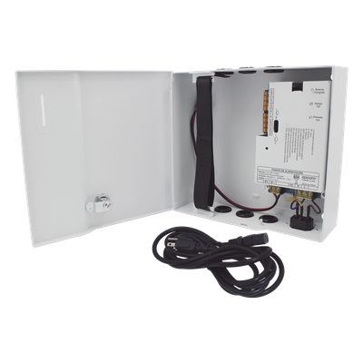 Fuente de Poder / 1 Salida 11-15 Vcc / 5 A / Temporizador Integrado / Con Capacidad de Batería de Respaldo / Requiere Batería / Aplicaciones en sistemas de control de Acceso - Imagen 5