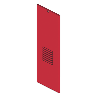 PUERTA PARA GABINETE DE BARRERA FAAC 620