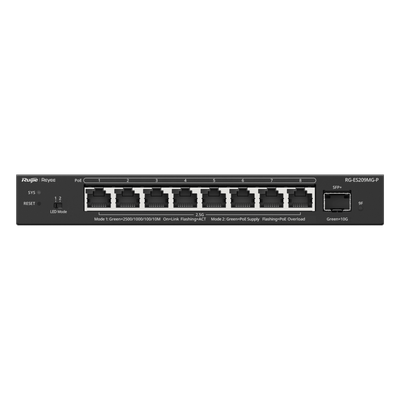 Switch Administrable Capa 2 con PoE+ Multi-Gigabit, 8 puertos 2.5Gb y 1 SFP+ 10G, hasta 130w - Imagen 3