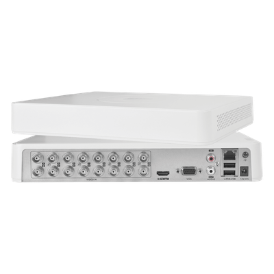 DVR 16 Canales TurboHD + 2 Canales IP / 2 Megapixel (1080p) Lite / Acusense Lite (Evita Falsas Alarmas) / Audio por Coaxitron y Bidireccional / 1 Bahía de Disco Duro / H.265+ / Salida de Video Full HD - Imagen 3