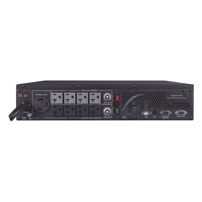 UPS de 3000 VA/2700 W, Topología Línea Interactiva, Entrada 120 Vca NEMA L5-30P, Onda Senoidal Pura, Torre o Rack de 2 UR, Con 8 Tomas 5-20R y 1 L5-30R - Imagen 3