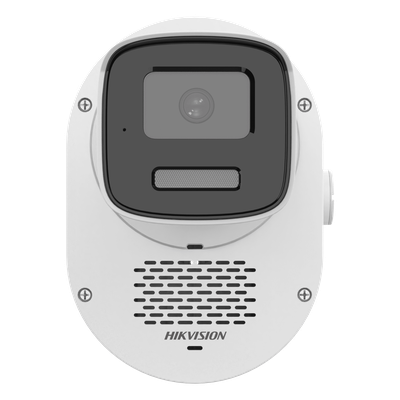 Bala IP 4 Megapixel / ColorVu 3.0 + SoundMax / Lente 4 mm / Dual Light 50 mts (164 ft) IR + Luz Blanca / Bocina + Micrófono Integrados / Luz Estroboscópica Rojo-Azul / AcuSense Lite / Exterior IP67 / WDR 120 dB / PoE / Micro SD - Imagen 3