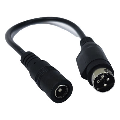 Adaptador Universal DC Hembra a Minidin 4 Pines Macho / Recomendado para DVR´s epcom / HIKVISION