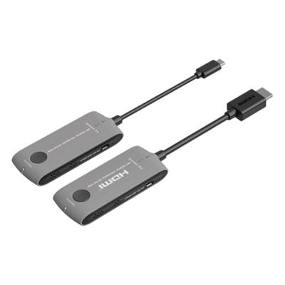 Extensor Inalámbrico Type-C | 4K@60Hz | HDMI 2.0 | Banda 5G | 20 m | HDCP 2.2 | 18 Gbps | 16 TX a 1 RX