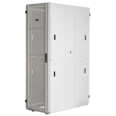 Gabinete FlexFusion™ XGL (Light) para Centros de Datos, 48 UR, 600 mm de Ancho, 1200 mm de Profundidad, Fabricado en Acero, Color Blanco - Imagen 3