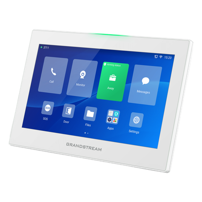 Estación de Intercomunicación SIP con Wi-Fi 6, Bluetooth y Control Total para Agendamiento de Salas y Edificios Inteligentes (Color Blanco) - Imagen 4