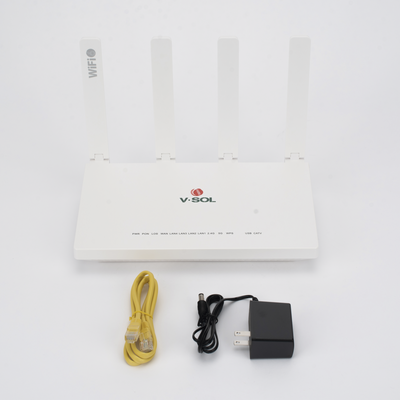 ONU GPON/EPON con Wi-Fi 6 AX1500 / 1 Puerto CATV / 4 Puertos Gigabit / Puerto PON SC/APC - Imagen 6