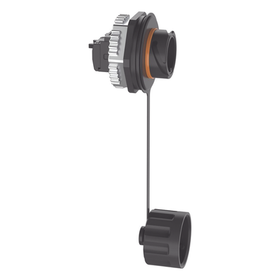 Conector Jack RJ45 de Uso Industrial Estilo TG, Blindado Categoría 6A, Con Tapa Protectora, Protección IP67 - Imagen 4