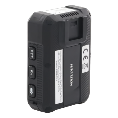 Body Camera Portátil Hikvision DS-MCW40B / FullHD 1080p / 4G + WiFi + GPS / 128 GB / IP68 / 135° / H.265 / 12 Horas de Batería - Imagen 3