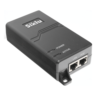 Inyector PoE Pasivo, 1 Gbps, 60 W, 55 Vcc, 100-240 Vca, Cable CA - Imagen 4