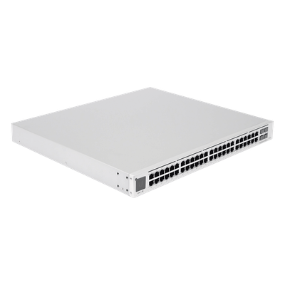 UniFi Switch USW-Pro-48-POE Gen2, Capa 3 de 48 puertos PoE 802.3at/bt + 4 puertos 1/10G SFP+, 600W, pantalla informativa - Imagen 3