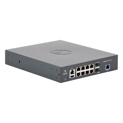 Switch inteligente cnMatrix EX2010 capa 3 de 13 puertos (8 Ethernet Gigabit, 2 SFP, 1 consola, 1 MNGMT, 1 USB) administración desde la Nube - Imagen 6